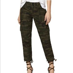 Anthropologie Sanctuary Crop Capri Camo Pant Sz 27